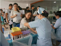 關愛員工，關注健康，公司組織進行年度健康體檢